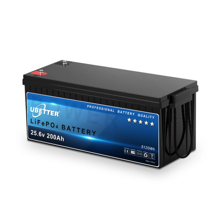 UBETTER Batterie au lithium rechargeable LiFePO4 12 V 50 Ah avec