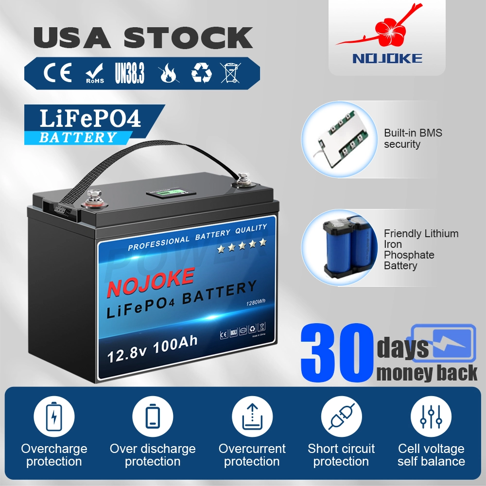 100Ah Deep Cycle Battery 1