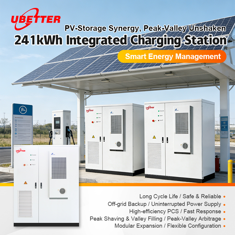 241kWh Commercial & Industrial Energy Storage System - UBETTER