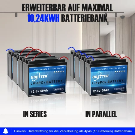 12V 50Ah deep cycle lithium battery 2